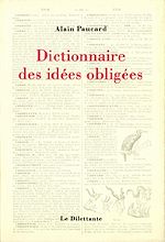 Télécharger le livre :  Dictionnaire des idées obligées