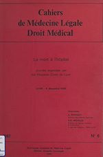 Télécharger le livre :  La Mort à l'hôpital