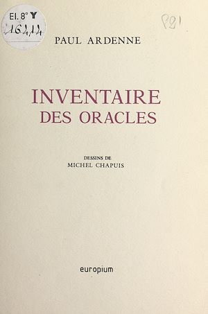 Téléchargez le livre :  Inventaire des oracles