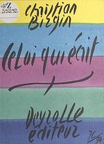 Télécharger le livre :  Celui qui écrit