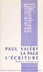 Télécharger le livre :  Paul Valéry, la page, l'écriture
