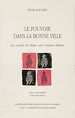 Télécharger le livre :  Le pouvoir dans la Bonne Ville