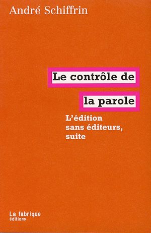 Téléchargez le livre :  Le contrôle de la parole