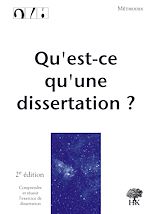 Télécharger le livre :  Qu'est-ce qu'une dissertation ?