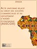 Télécharger le livre :  OHADA - Acte uniforme relatif au droit des sociétés commerciales et du groupement d'intérêt économique (AUSCGIE) 2014