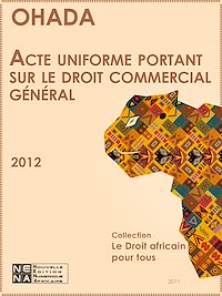 Télécharger le livre :  Acte uniforme portant sur le droit commercial général (AUDCG)