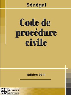 Télécharger le livre :  Sénégal - Code de Procédure Civile