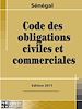 Télécharger le livre :  Sénégal - Code des obligations civiles et commerciales