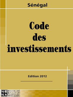 Télécharger le livre :  Sénégal - Code des investissements