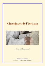 Télécharger le livre :  Chroniques de l'écrivain