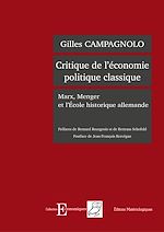 Télécharger le livre :  Critique de l’économie politique classique