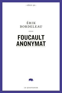 Téléchargez le livre :  Foucault anonymat
