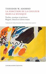 Télécharger le livre :  La Fonction de la couleur dans la musique