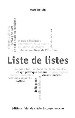 Télécharger le livre :  Liste de listes