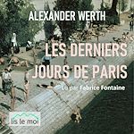 Télécharger le livre :  Les derniers jours de Paris