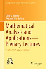 Télécharger le livre :  Mathematical Analysis and Applications—Plenary Lectures