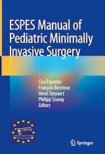 Télécharger le livre :  ESPES Manual of  Pediatric Minimally Invasive Surgery
