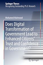 Télécharger le livre :  Does Digital Transformation of Government Lead to Enhanced Citizens' Trust and Confidence in Government?