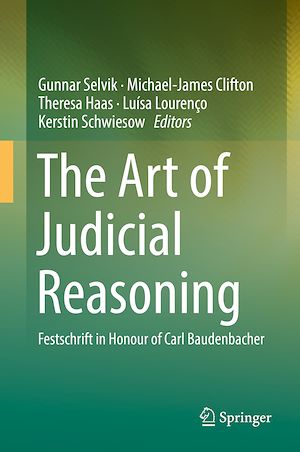 Téléchargez le livre :  The Art of Judicial Reasoning
