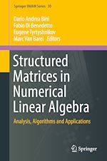 Télécharger le livre :  Structured Matrices in Numerical Linear Algebra