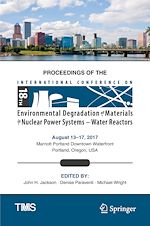 Télécharger le livre :  Proceedings of the 18th International Conference on Environmental Degradation of Materials in Nuclear Power Systems – Water Reactors