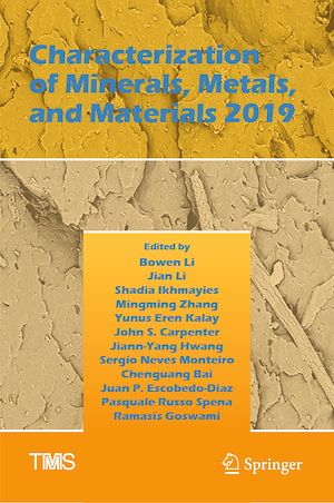 Téléchargez le livre :  Characterization of Minerals, Metals, and Materials 2019