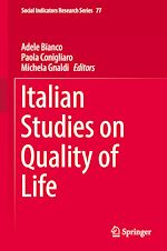 Télécharger le livre :  Italian Studies on Quality of Life