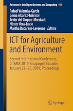 Télécharger le livre :  ICT for Agriculture and Environment