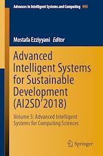 Télécharger le livre :  Advanced Intelligent Systems for Sustainable Development (AI2SD'2018)