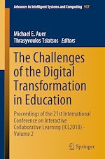 Télécharger le livre :  The Challenges of the Digital Transformation in Education