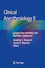 Télécharger le livre :  Clinical Anesthesiology II