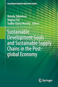 Télécharger le livre :  Sustainable Development Goals and Sustainable Supply Chains in the Post-global Economy
