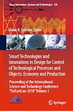 Télécharger le livre :  Smart Technologies and Innovations in Design for Control of Technological Processes and Objects: Economy and Production