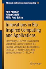 Télécharger le livre :  Innovations in Bio-Inspired Computing and Applications
