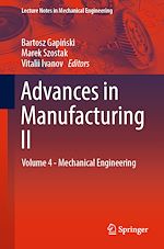 Télécharger le livre :  Advances in Manufacturing II
