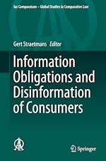 Télécharger le livre :  Information Obligations and Disinformation of Consumers
