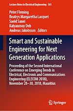 Télécharger le livre :  Smart and Sustainable Engineering for Next Generation Applications