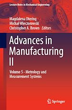 Télécharger le livre :  Advances in Manufacturing II
