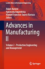 Télécharger le livre :  Advances in Manufacturing II