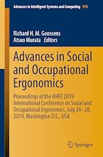 Télécharger le livre :  Advances in Social and Occupational Ergonomics