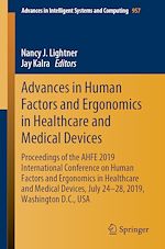 Télécharger le livre :  Advances in Human Factors and Ergonomics in Healthcare and Medical Devices