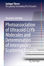 Télécharger le livre :  Photoassociation of Ultracold CsYb Molecules and Determination of Interspecies Scattering Lengths