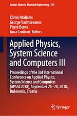 Télécharger le livre :  Applied Physics, System Science and Computers III