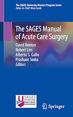 Télécharger le livre :  The SAGES Manual of Acute Care Surgery