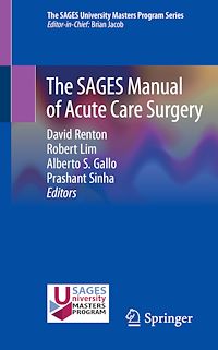 Télécharger le livre :  The SAGES Manual of Acute Care Surgery