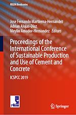 Télécharger le livre :  Proceedings of the International Conference of Sustainable Production and Use of Cement and Concrete