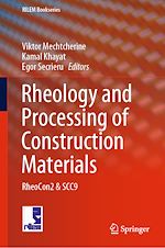 Télécharger le livre :  Rheology and Processing of Construction Materials
