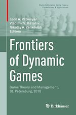 Télécharger le livre :  Frontiers of Dynamic Games