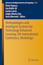 Télécharger le livre :  Methodologies and Intelligent Systems for Technology Enhanced Learning, 9th International Conference, Workshops