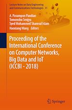 Télécharger le livre :  Proceeding of the International Conference on Computer Networks, Big Data and IoT (ICCBI - 2018)